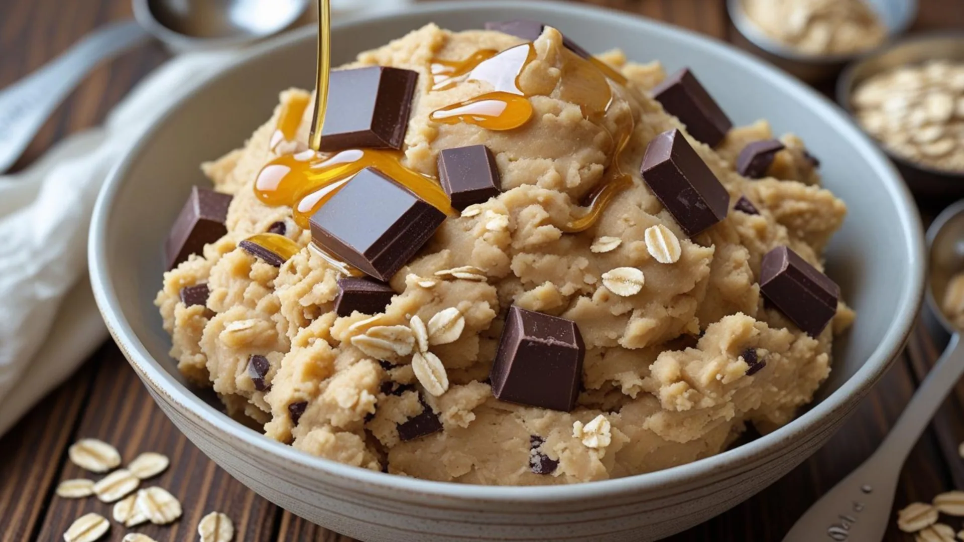 Header desktop Gezonde eiwitrijke cookie dough