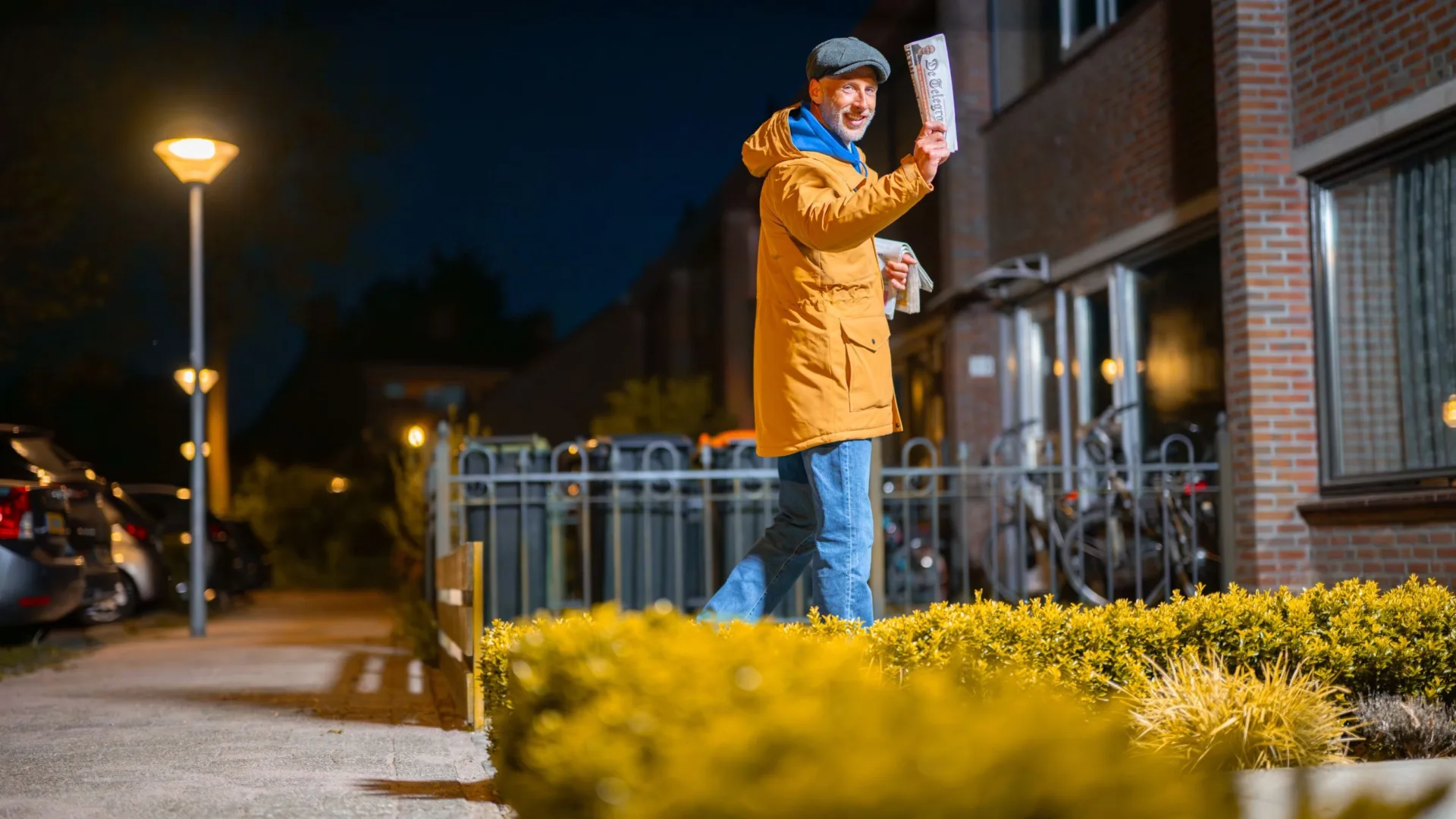 Header desktop Jan de krantenman