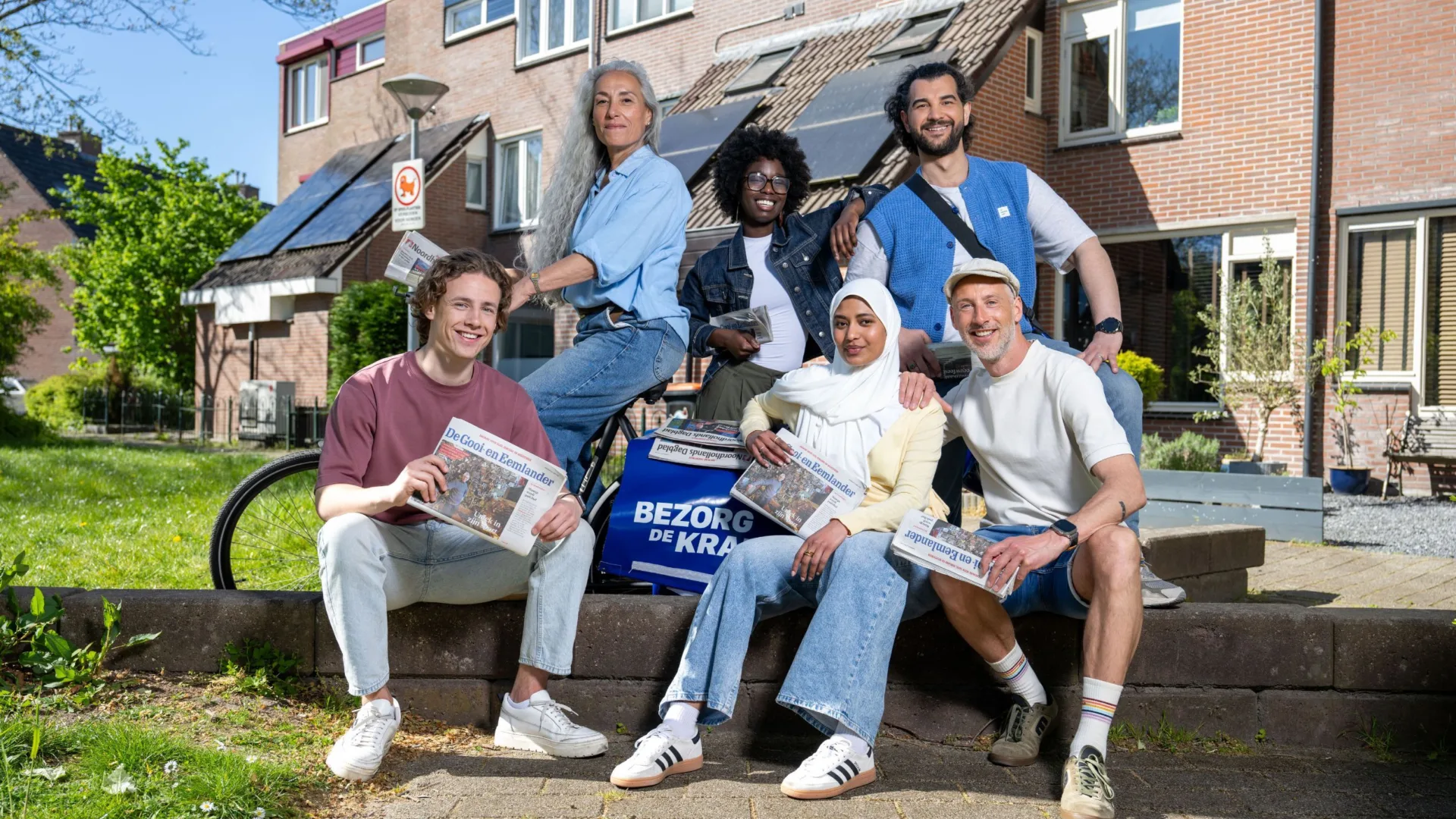 Header desktop homepage bezorgdekrant nl