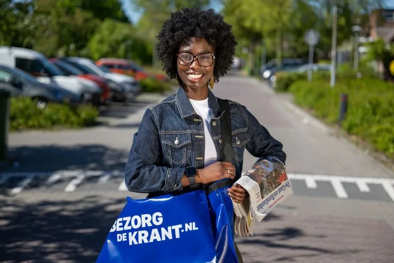 Content image krantenbezorgster 1