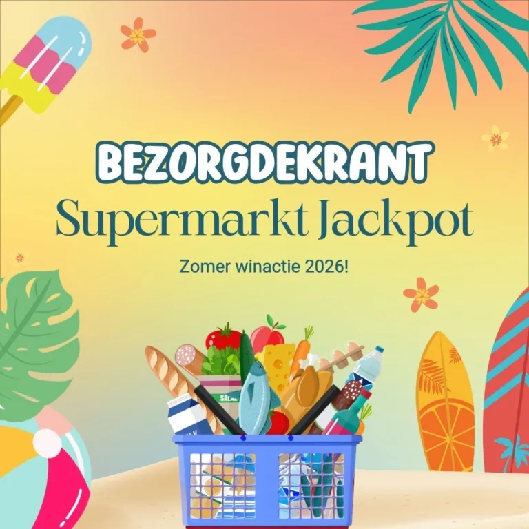 Zomer winactie Supermarkt jackpot 2026